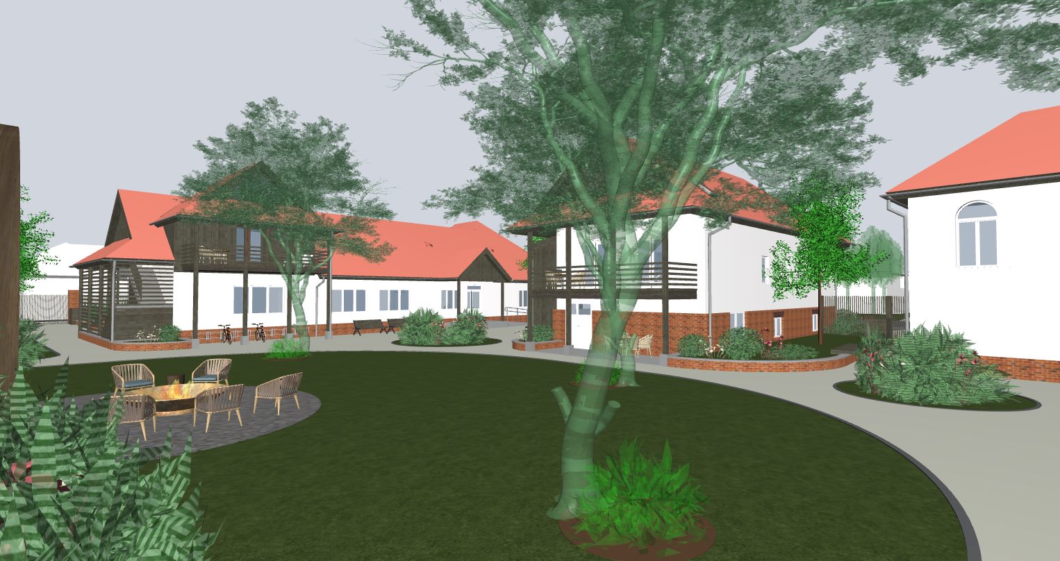 Acsai logisztikai központ és vendégház 1