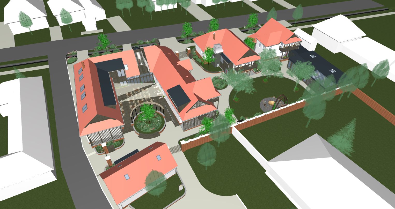 Acsai logisztikai központ és vendégház 1